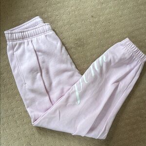 Pink Womens Sweat Pants